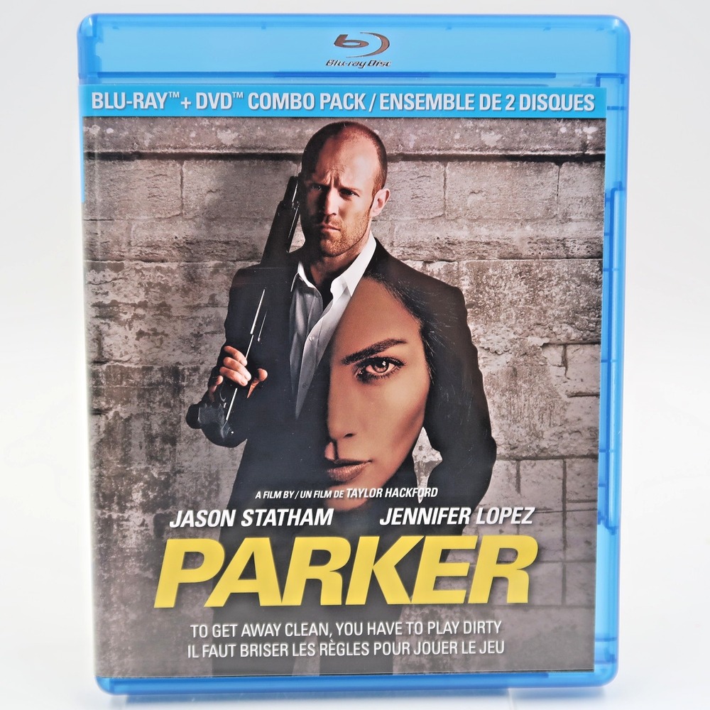 Parker Blu-ray DVD Combo 2013 Jason Statham Jennifer Lopez Action Movie